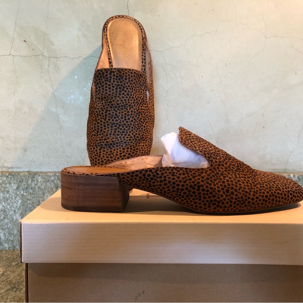 Madewell Animal Print Mules